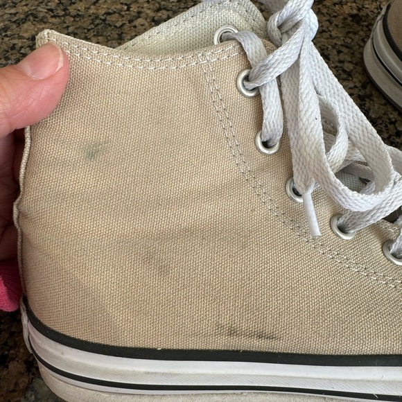 Converse Chuck Taylor All Star Hi Lift Sneaker - Big Kid - Tan - Picture 7 of 8